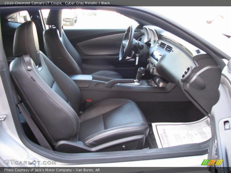 Cyber Gray Metallic / Black 2010 Chevrolet Camaro LT Coupe