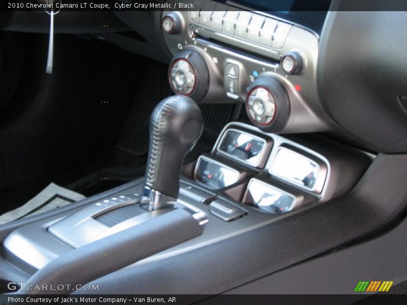 Cyber Gray Metallic / Black 2010 Chevrolet Camaro LT Coupe