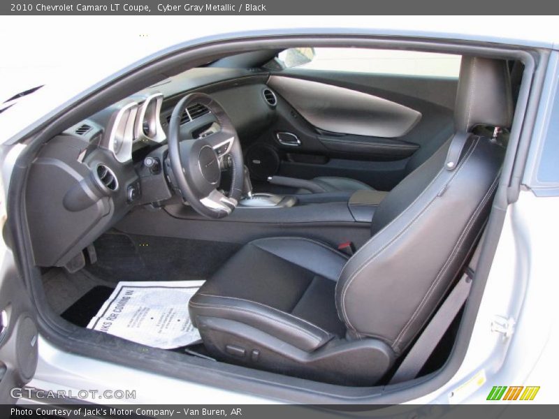 Cyber Gray Metallic / Black 2010 Chevrolet Camaro LT Coupe
