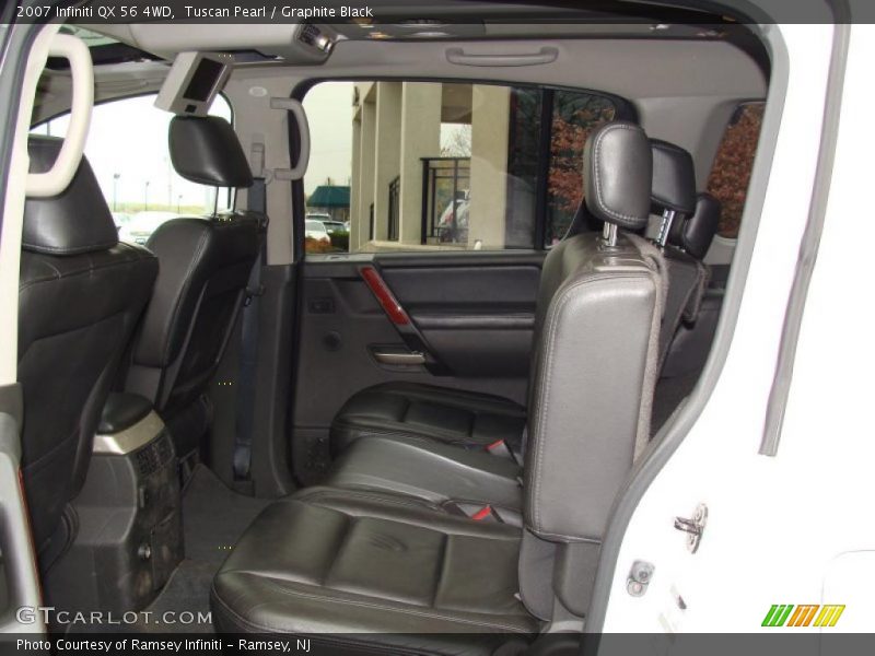 Tuscan Pearl / Graphite Black 2007 Infiniti QX 56 4WD