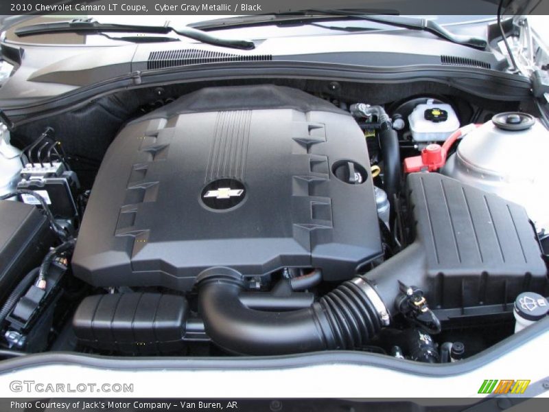 Cyber Gray Metallic / Black 2010 Chevrolet Camaro LT Coupe