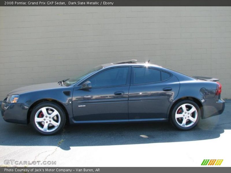 Dark Slate Metallic / Ebony 2008 Pontiac Grand Prix GXP Sedan