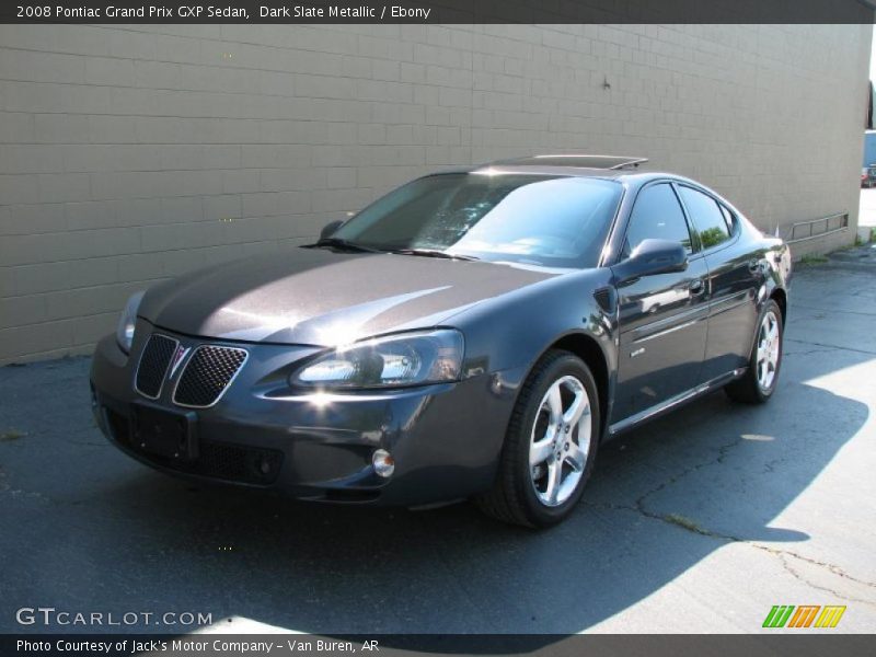 Dark Slate Metallic / Ebony 2008 Pontiac Grand Prix GXP Sedan