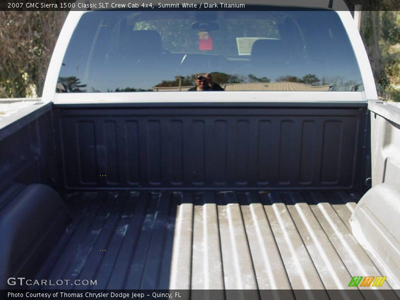 Summit White / Dark Titanium 2007 GMC Sierra 1500 Classic SLT Crew Cab 4x4