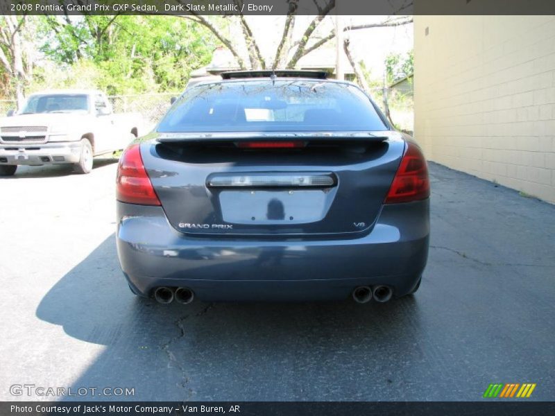 Dark Slate Metallic / Ebony 2008 Pontiac Grand Prix GXP Sedan