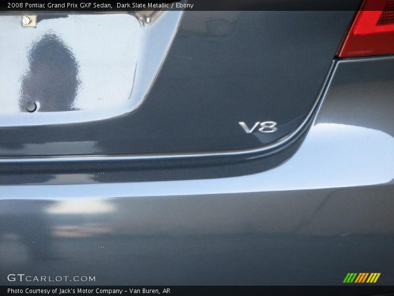 Dark Slate Metallic / Ebony 2008 Pontiac Grand Prix GXP Sedan
