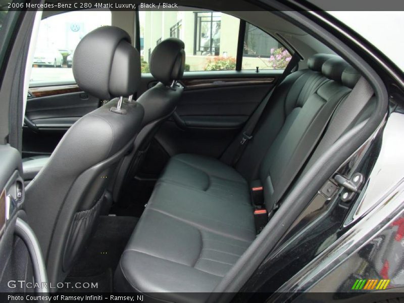 Black / Black 2006 Mercedes-Benz C 280 4Matic Luxury