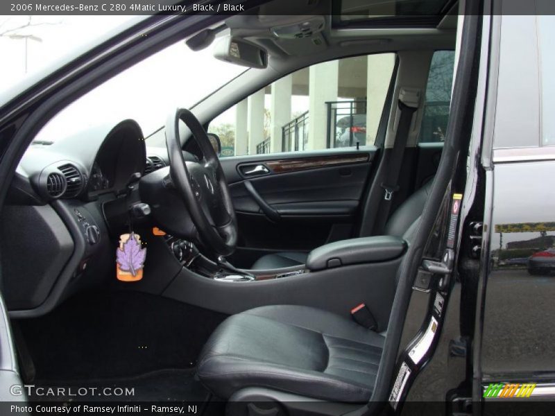 Black / Black 2006 Mercedes-Benz C 280 4Matic Luxury