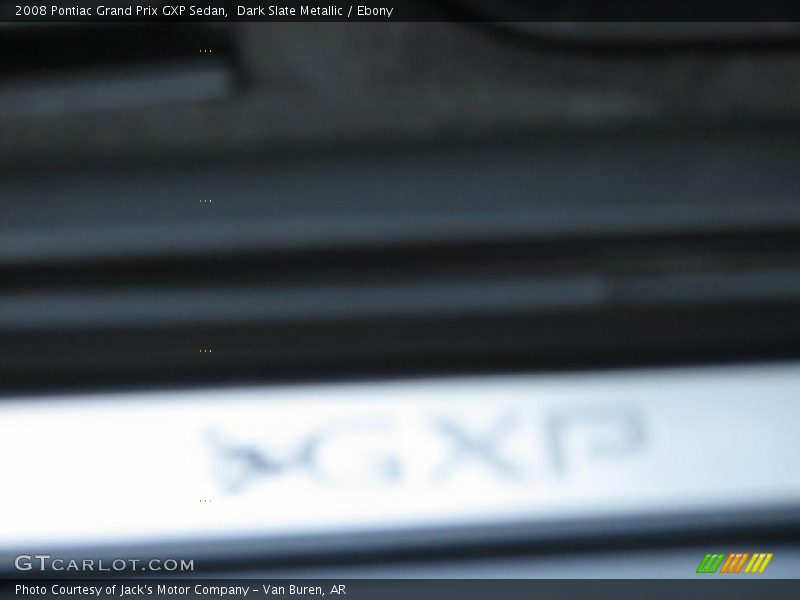 Dark Slate Metallic / Ebony 2008 Pontiac Grand Prix GXP Sedan