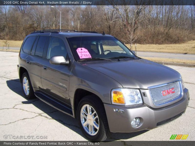 Medium Brown Metallic / Ebony 2008 GMC Envoy Denali 4x4