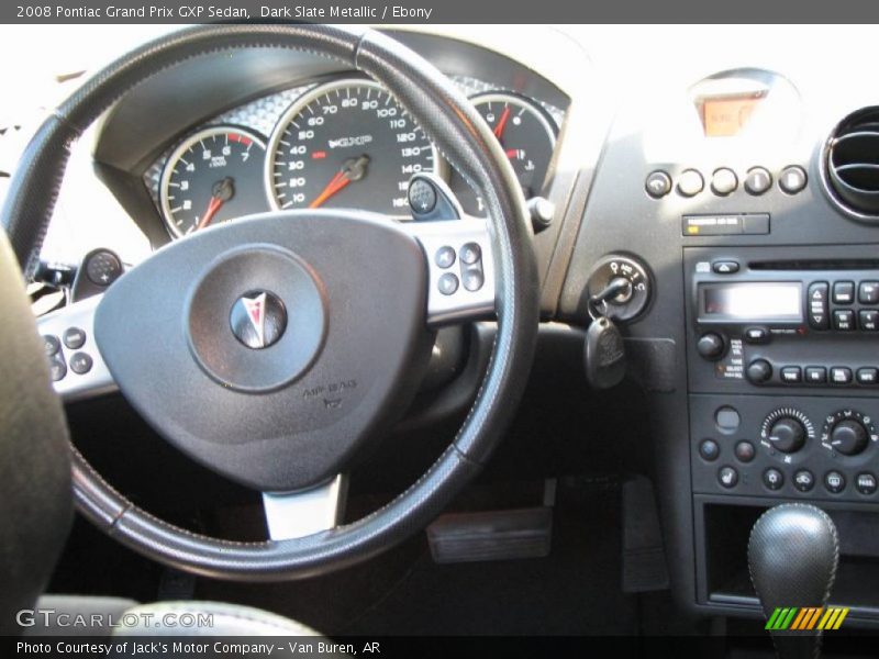 Dark Slate Metallic / Ebony 2008 Pontiac Grand Prix GXP Sedan