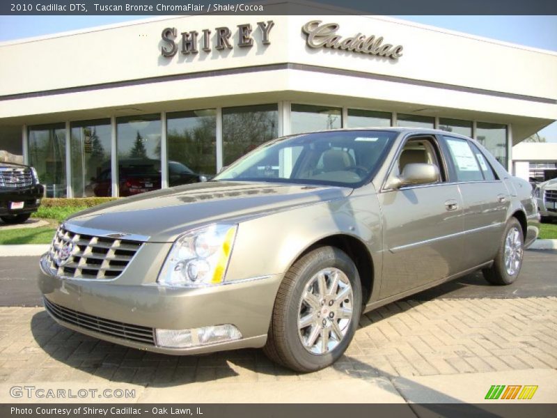 Tuscan Bronze ChromaFlair / Shale/Cocoa 2010 Cadillac DTS