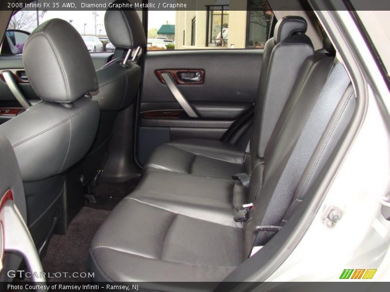 Diamond Graphite Metallic / Graphite 2008 Infiniti FX 35 AWD