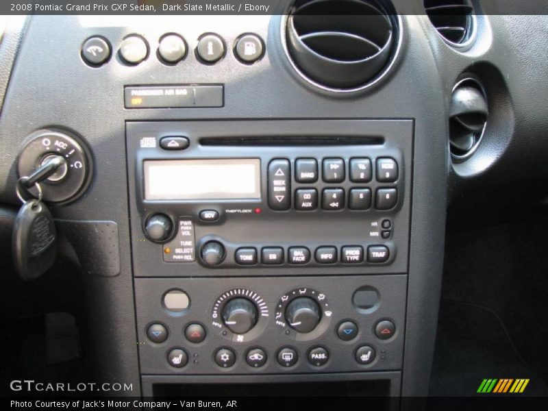 Dark Slate Metallic / Ebony 2008 Pontiac Grand Prix GXP Sedan