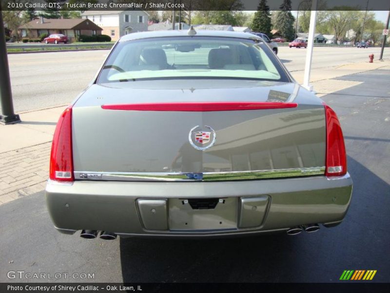 Tuscan Bronze ChromaFlair / Shale/Cocoa 2010 Cadillac DTS