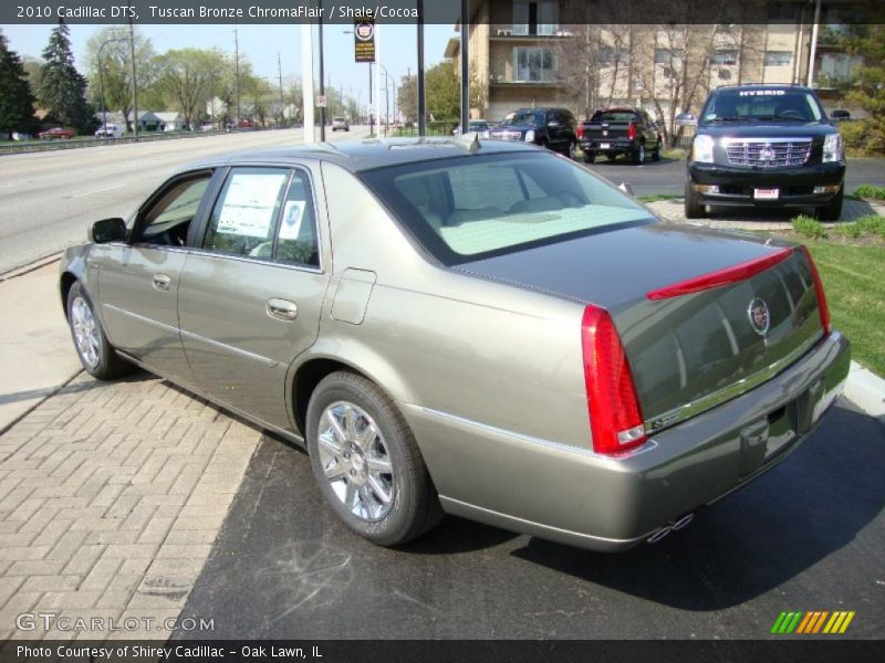 Tuscan Bronze ChromaFlair / Shale/Cocoa 2010 Cadillac DTS