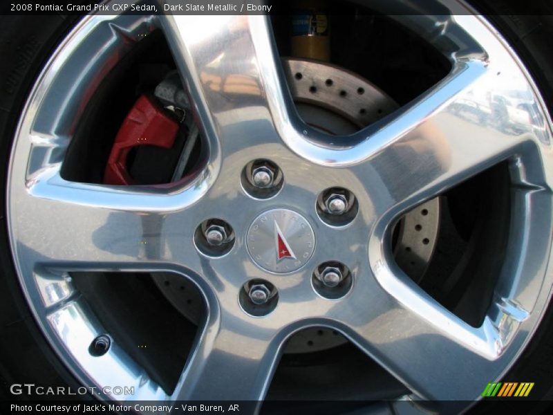 Dark Slate Metallic / Ebony 2008 Pontiac Grand Prix GXP Sedan