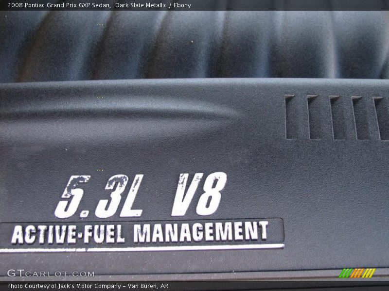 Dark Slate Metallic / Ebony 2008 Pontiac Grand Prix GXP Sedan