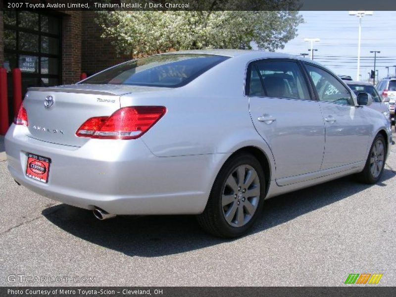 Titanium Metallic / Dark Charcoal 2007 Toyota Avalon Limited
