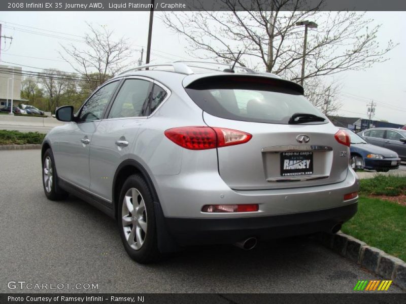 Liquid Platinum / Graphite 2008 Infiniti EX 35 Journey AWD