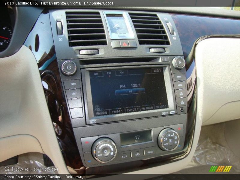 Tuscan Bronze ChromaFlair / Shale/Cocoa 2010 Cadillac DTS