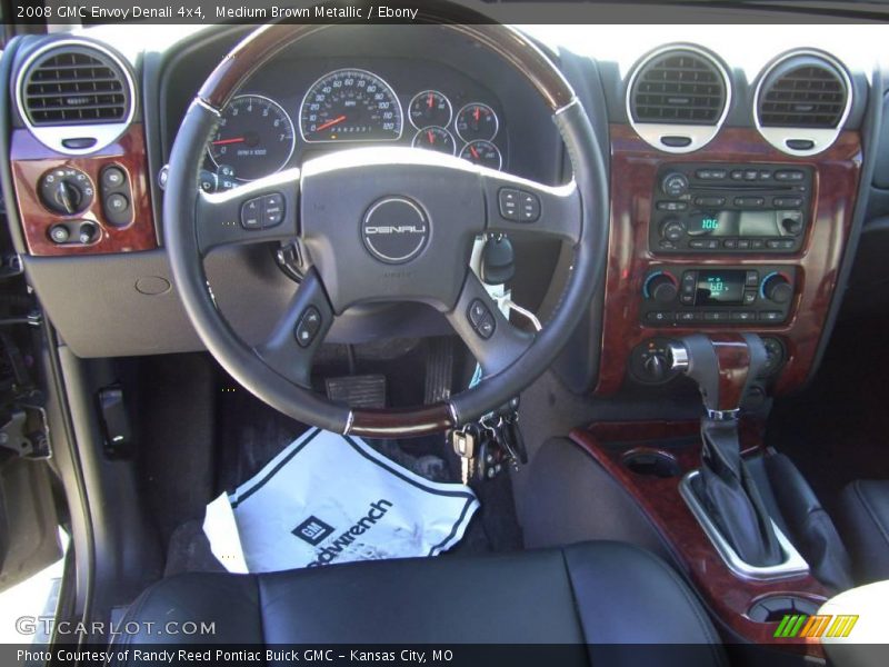 Medium Brown Metallic / Ebony 2008 GMC Envoy Denali 4x4