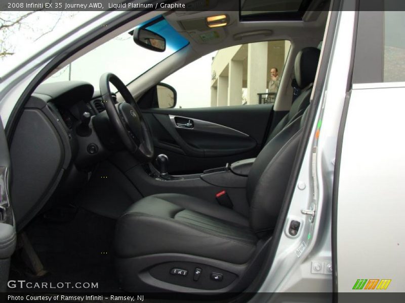 Liquid Platinum / Graphite 2008 Infiniti EX 35 Journey AWD