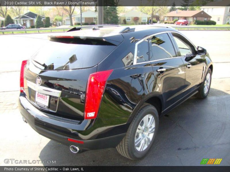 Black Raven / Ebony/Titanium 2010 Cadillac SRX V6