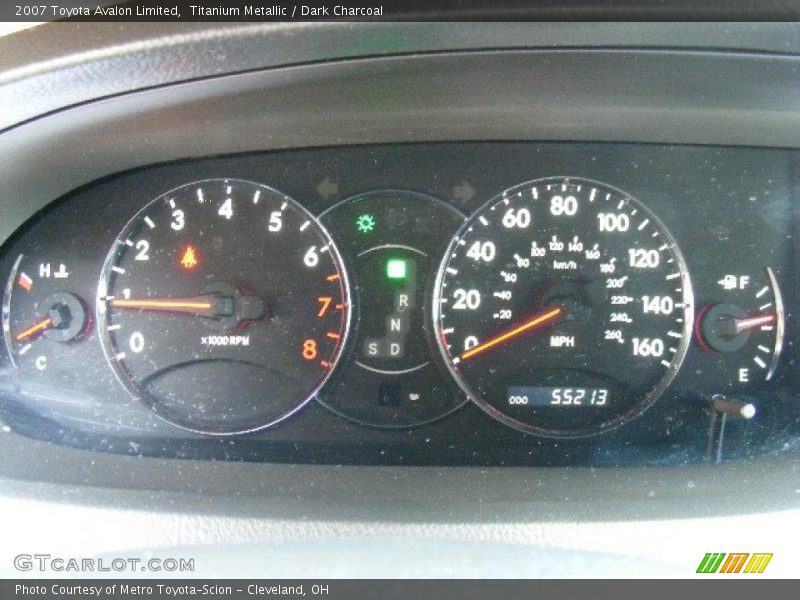 Titanium Metallic / Dark Charcoal 2007 Toyota Avalon Limited