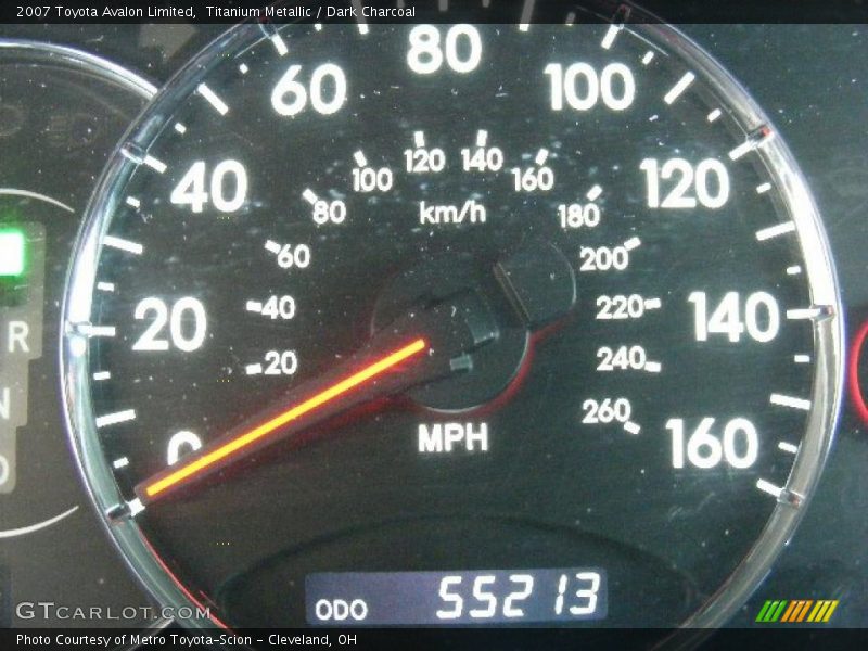 Titanium Metallic / Dark Charcoal 2007 Toyota Avalon Limited