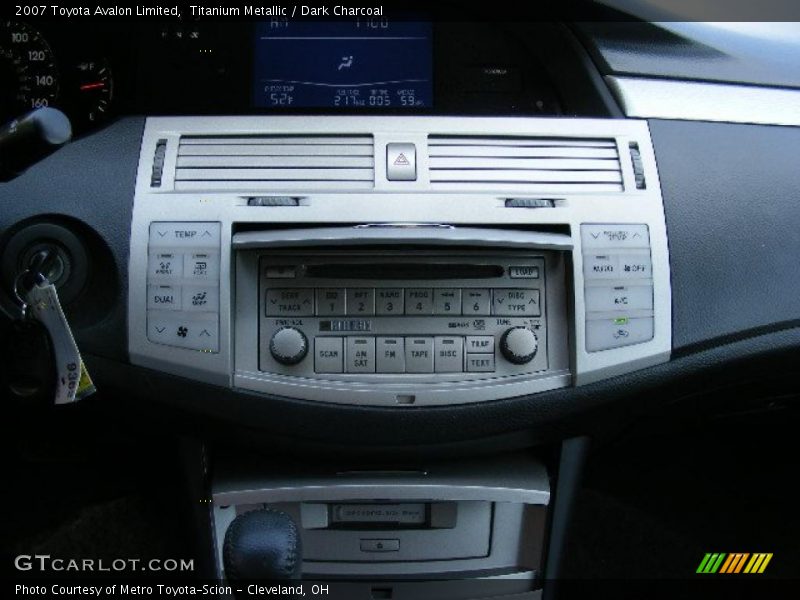 Titanium Metallic / Dark Charcoal 2007 Toyota Avalon Limited