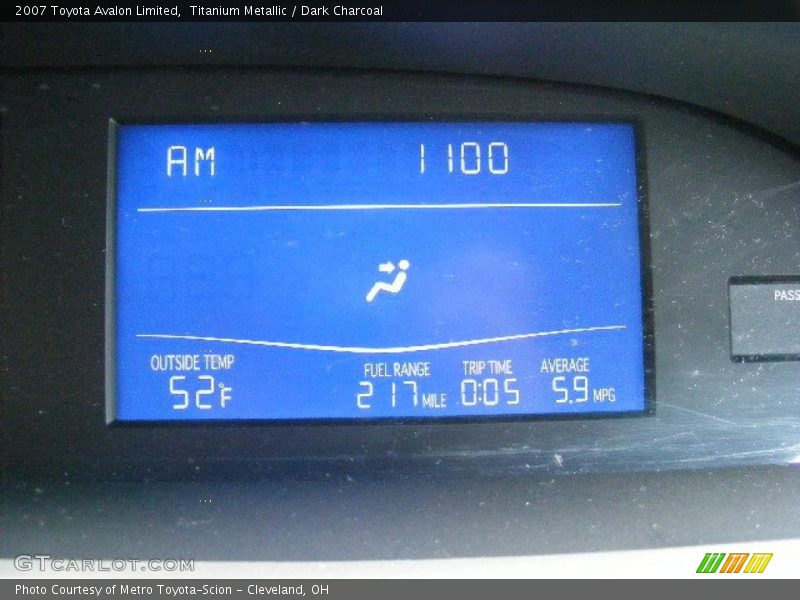 Titanium Metallic / Dark Charcoal 2007 Toyota Avalon Limited