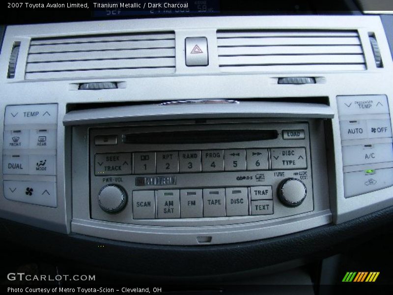 Titanium Metallic / Dark Charcoal 2007 Toyota Avalon Limited