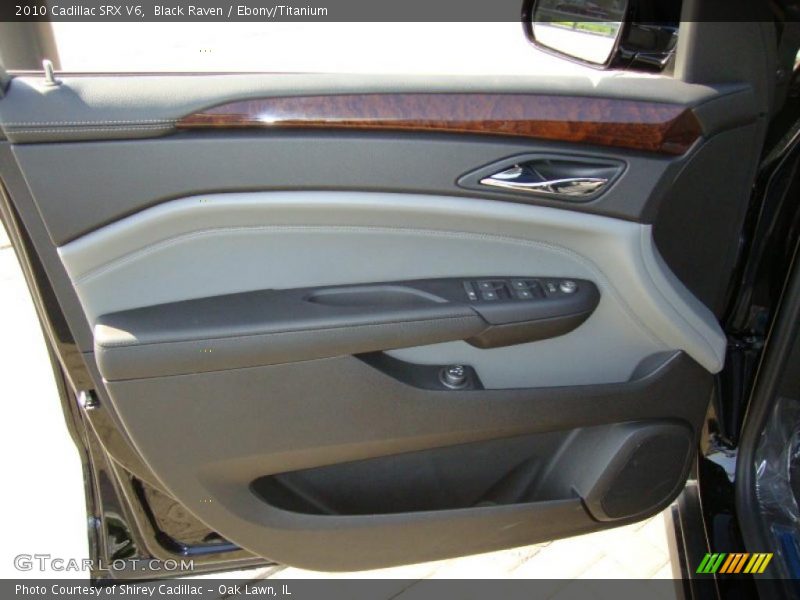 Black Raven / Ebony/Titanium 2010 Cadillac SRX V6