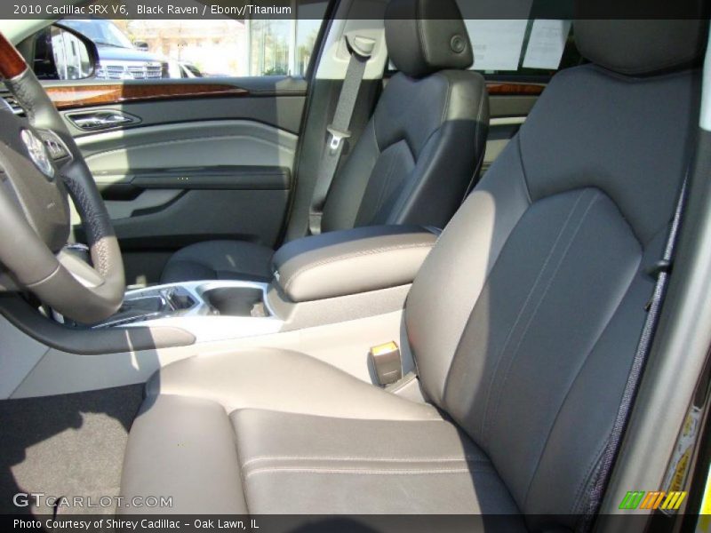 Black Raven / Ebony/Titanium 2010 Cadillac SRX V6