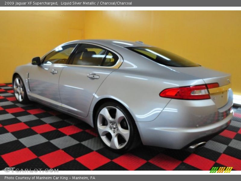 Liquid Silver Metallic / Charcoal/Charcoal 2009 Jaguar XF Supercharged