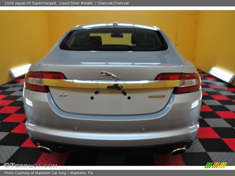 Liquid Silver Metallic / Charcoal/Charcoal 2009 Jaguar XF Supercharged