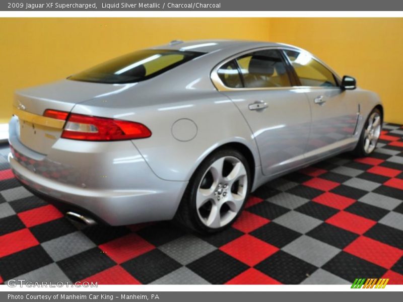 Liquid Silver Metallic / Charcoal/Charcoal 2009 Jaguar XF Supercharged