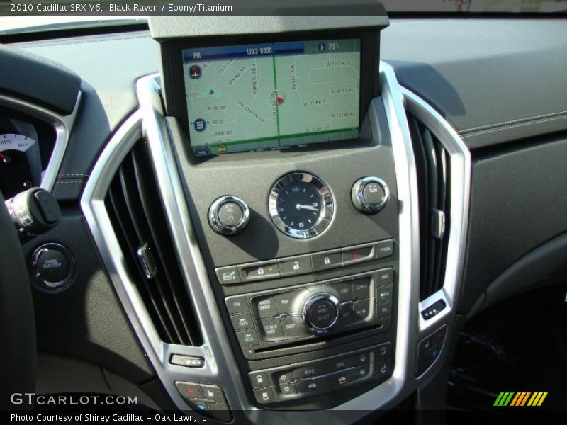 Black Raven / Ebony/Titanium 2010 Cadillac SRX V6