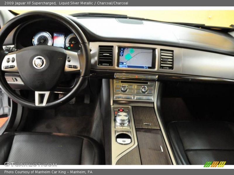 Liquid Silver Metallic / Charcoal/Charcoal 2009 Jaguar XF Supercharged