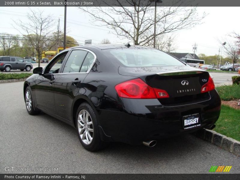 Black Obsidian / Stone 2008 Infiniti G 35 x Sedan