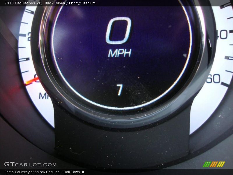Black Raven / Ebony/Titanium 2010 Cadillac SRX V6