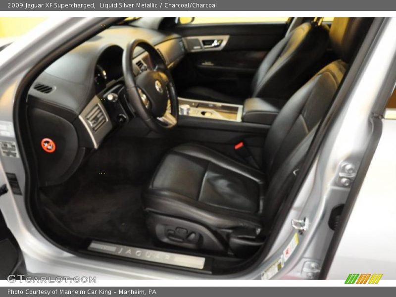 Liquid Silver Metallic / Charcoal/Charcoal 2009 Jaguar XF Supercharged