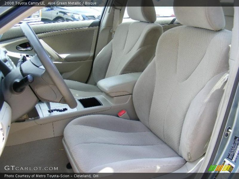 Aloe Green Metallic / Bisque 2008 Toyota Camry LE
