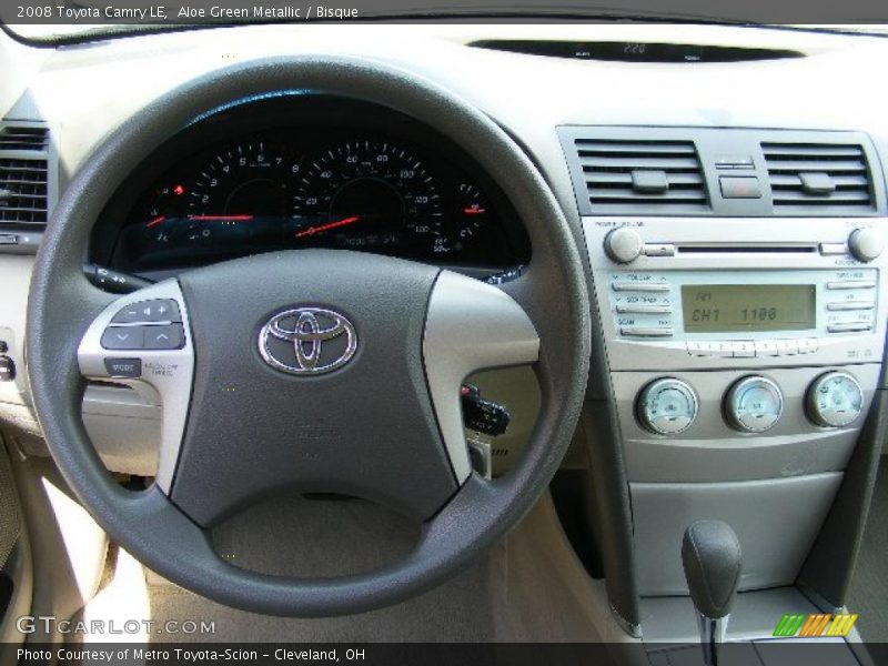 Aloe Green Metallic / Bisque 2008 Toyota Camry LE