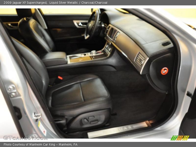 Liquid Silver Metallic / Charcoal/Charcoal 2009 Jaguar XF Supercharged