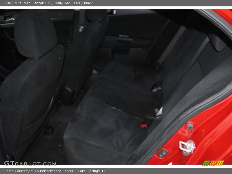Rally Red Pearl / Black 2008 Mitsubishi Lancer GTS