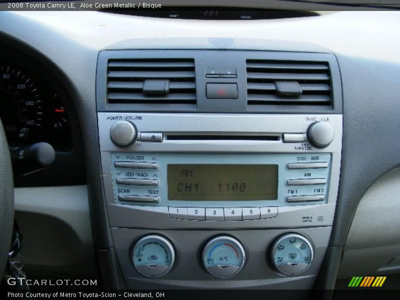 Aloe Green Metallic / Bisque 2008 Toyota Camry LE