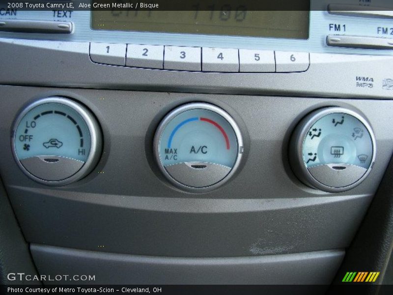 Aloe Green Metallic / Bisque 2008 Toyota Camry LE