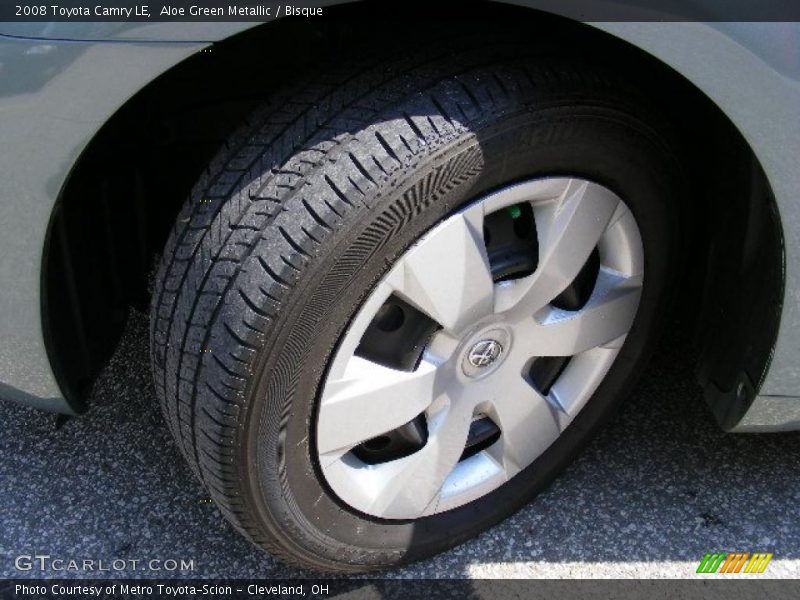 Aloe Green Metallic / Bisque 2008 Toyota Camry LE